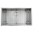 Nantucket zero radius single bowl undermount sink