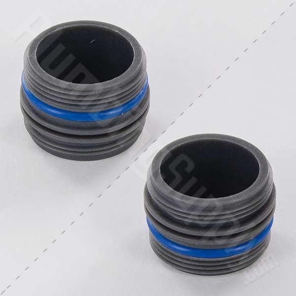 Male M21.5x1 x Male 55/64"-27 Cache® Faucet Adapter 13-0390
