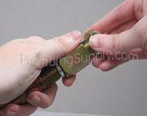 Unscrew the nipple