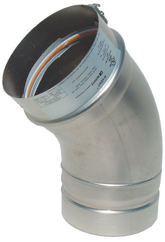 picture of Noritz 45 degree elbow