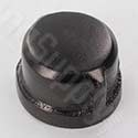 Oil rubbed bronze pipe fitting cap
