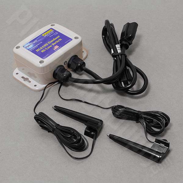 HiLo pump float switches for outdoor installation