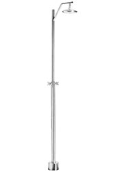 Freestanding Imber Fatboy stainless steel outdoor shower