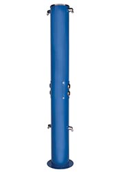 Dual head outdoor shower