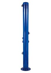 Pedestal shower and foot shower combo
