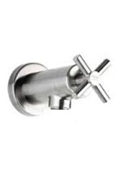 Contemporary shower valve with threaded port