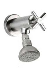 Contemporary wall mounted footshower