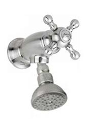 Vintage wall mounted footshower
