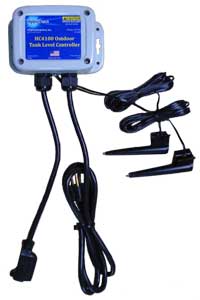 outdoor tank fill controller switch