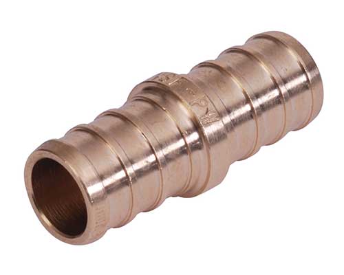 PEX barbed coupling