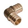 Brass barbed PEX fitting