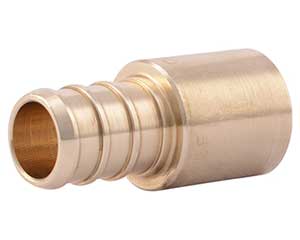 PEX 1/2-inch barbed x 1/2-inch male sweat adapter 
