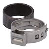 PEX crimp and clamp rings