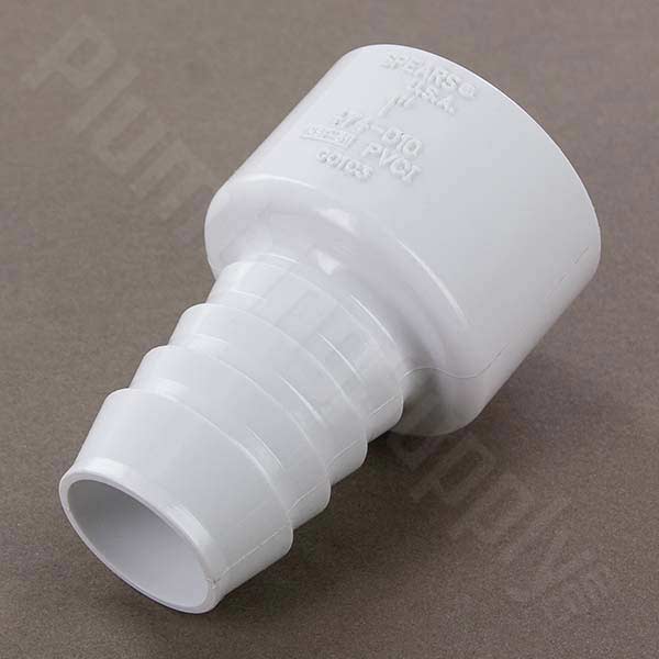 barbed x slip adapter