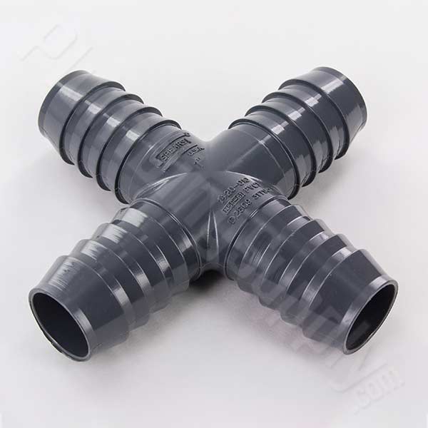 Plastic Barbed Insert Fittings for Polyethylene Pipe