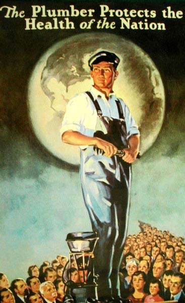 Plumbers protect the health of the nation