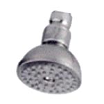 3-inch shower arm in satin stainless steel finish