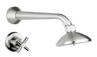 Single line pool shower