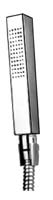 Rectangle wand handshower