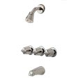 Three hand tub and shower sets
