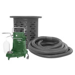 Crawl space pumping system