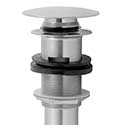 Round top finger touch drain