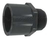 Reducing schedule 80 male adapter