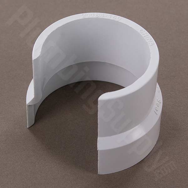 picture of PVC clip-on pipe seal