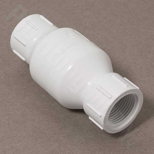 3/4 PVC SPRING CHECK VALVE (THREADED END) [LD VALVE]