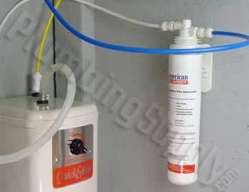 Quick-n-hot connected filter system