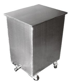Hood filter tank