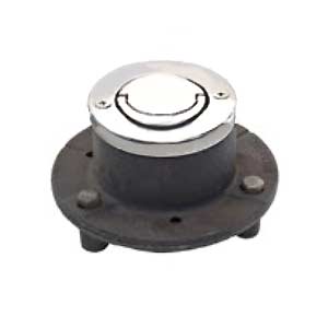 cast iron roman tub tile in drain