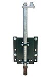 Prier flush mount freezeless commercial roof hydrant