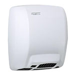 Mediflow automatic hand dryer with temperature control