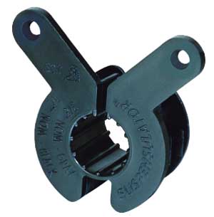 suspensulator pipe clamp and insulator