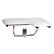 L-shaped wall mount tub/shower seat