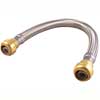 Sharkbite push-fit flex hose with sharkbite couplings