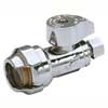 Sharkbite push-fit straight stop with standard compression outlet