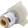 Sharkbite push-fit threaed faucet connector