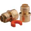 Sharkbite push-fit water heater installation kit