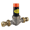 Sharkbite push-fit double union pressure regulating valve