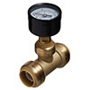 Sharkbite push-fit pressure gauge