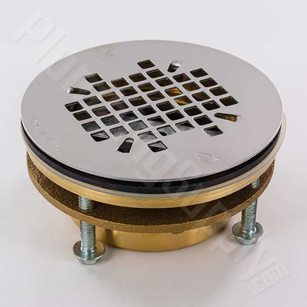 Shower drain covers for acrylic, fiberglass, metal, and tile shower stalls