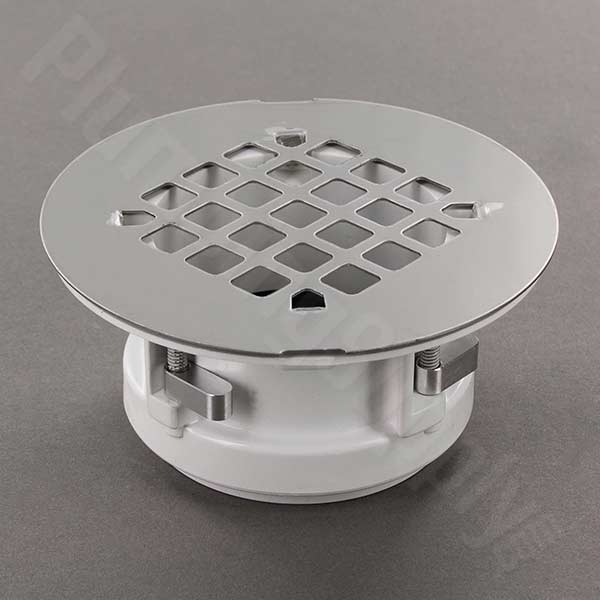 Shower drain covers for acrylic, fiberglass, metal, and tile shower stalls