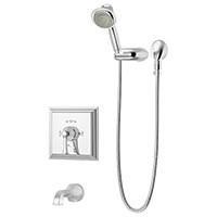 Canterbury tub/hand shower system