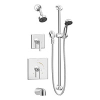 Duro tub, shower, and handshower system