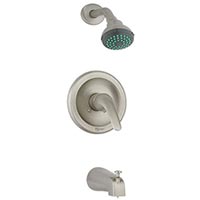 Banner tub/shower set with lever handles