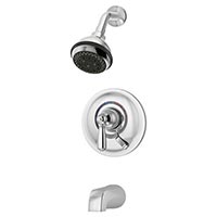 Allura tub shower system