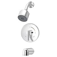 Dia tub/shower system