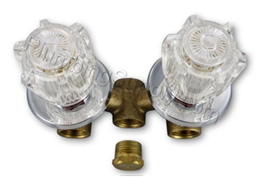 shower stall faucet body